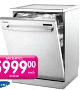 Samsung 12 Place Dishwasher Stainless Steel