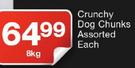 Crunchy Dog Chunks Assorted-8Kg