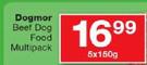 Dogmor Beef Dog Food Multipack-5x150G