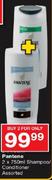 Pantene Shampoo/Conditioner Assorted-2x750Ml