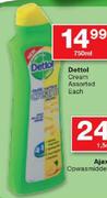 Dettol Cream Assorted-750Ml
