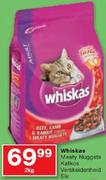 Whiskas Meaty Nuggets Katkos Verskeidenheid-2Kg Elk
