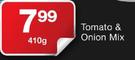 Housebrand Tomato & Onion Mix-410gm