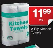 2 Ply Kitchen Towels-2's