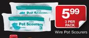 Wine Pot Scourers-3 Per Pack