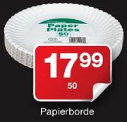 Papierborde-50's