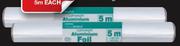 Lightweight Foil Refill 5m-Each