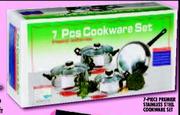7-Piece Premier Stainless Steel Cookware Set