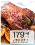 Limited Edition Duck A L'Orange-Per Kg