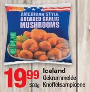 Iceland Gekrummelde Knoffelsampioene-280g