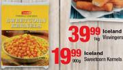Iceland Sweetcorn Kernels-900g