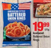 Iceland Battered Onion Rings-670g