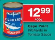 Cape Point Pilchards in Tomato Sauce-400gm
