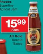 All Gold Tomato Sauce-700ml