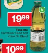 Toscana Sunflower Seed and Olive Oil Blend-1Ltr