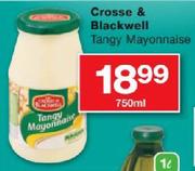 Crosse & Blackwell Tangy Mayonnaise-750ml
