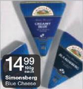 Simonsberg Blue Cheese-100gm Each