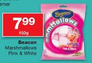 Beacon Marshmallows Pink & White-150gm