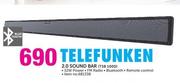 Telefunken 2.0 Sound Bar-TSB 1000