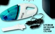 Q-Premium Car Vacuum Cleaner-12V/48W