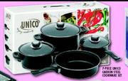 7-Piece Unico Carbon Steel Cookware Set