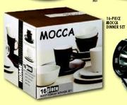 16-Piece Mocca Dinner Set