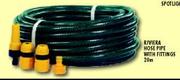 Riviera Hose Pipe with Fittings-20m