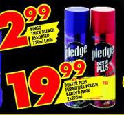 Duster Plus Furniture Polish Banded Pack-2x275Ml