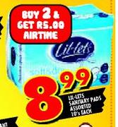 Sanitary Pads Assorted-10's Each
