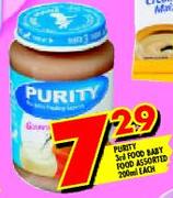 Purity Baby's Soft Porridge Assorted-400g each