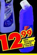 Bingo Thick Bleach Assorted-750ml each