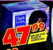 Dark and Lovely Relaxer Kit Assorted Each