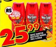 Target Mortein Insecticide Banded Pack-3 x 300ml