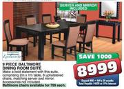 Baltimore Dining Room Suite-9 Piece