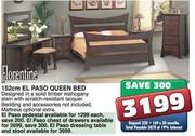 Florentine El Paso Queen Bed-152cm