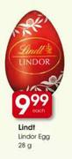 Lindt Lindor Egg-28g Each