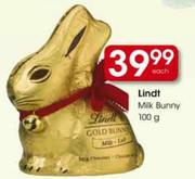 Lindt Milk Bunny-100g Each