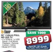 Bauer 55" (140cm) Full HD LED TV