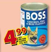 Boss Dog Food Assorted-425g each
