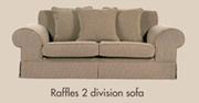 Raffles 2 Division Sofa + 14m Fabric