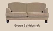 George 2 Division Sofa + 11m Fabric