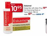 Eskamel 36 Cleansing Pads or Face Wash 150ml-Each