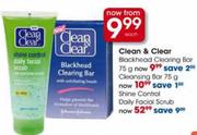 Clean & Clear Shine Control Daily Facial Scrub