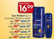 Sun Protect Sport Sunscreen SPF 40 Lip Balm-each