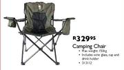 Camping Chair Max Weight 150Kg