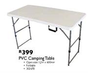 PVC Camping Foldable Table Size:1.2mx600mm