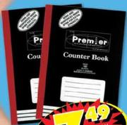 192 Pages A4 Counter Book