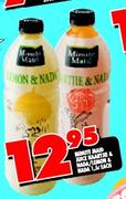 Minute Maid Juice Naartsie & Nada/Lemon & Nada-1.5L Each