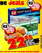 I&J Deep Water Hake Fellets/Cape Point Petty Hale Fillets-400g Each