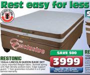 Restonic Lincoln Queen Base Set-152cm